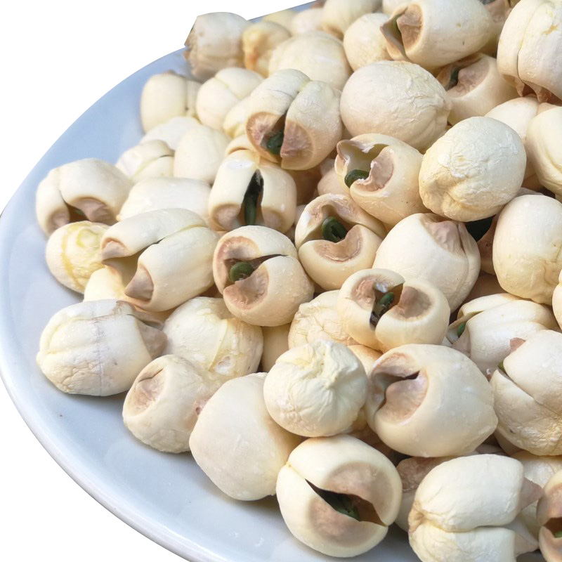 Handmade White Lotus Seeds without Core Handmade White Lotus Seeds without Core