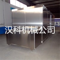 鸡腿隧道式速冻机、鸡胸肉速冻设备