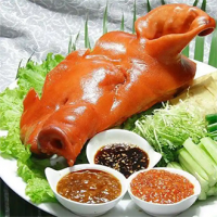 众润酱卤猪头肉加热即食