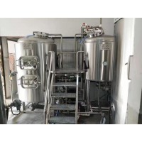 啤酒酿造设备生产工厂2吨精酿啤酒设备